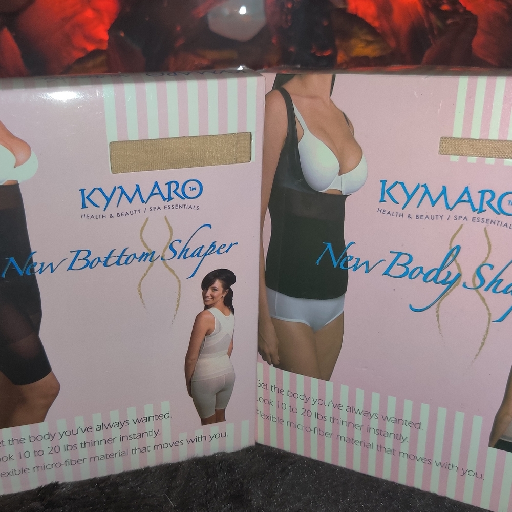 Kymaro body shapers XXL (5) Set NUDE Top & Bottom